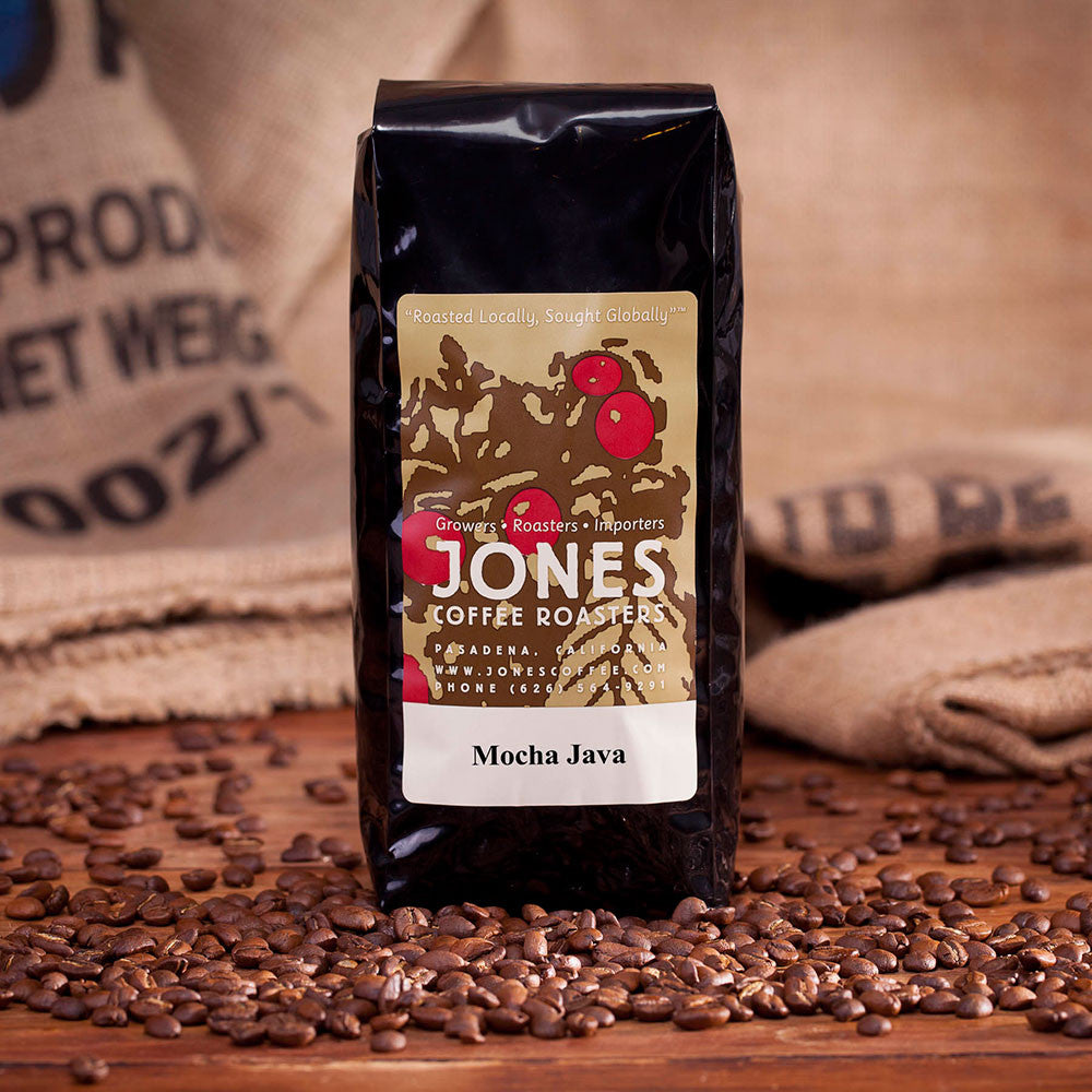 The Best Coffee - Mocha Java - Jones Coffee Roasters